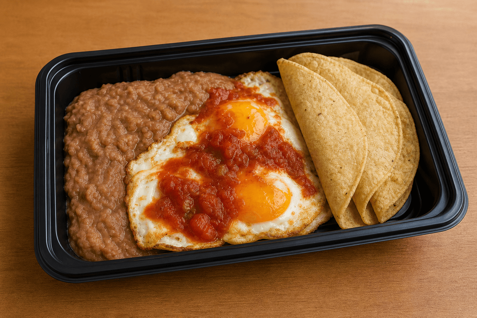 Photorealistic Mexican breakfast plate 024 P06 food image by VDAMO