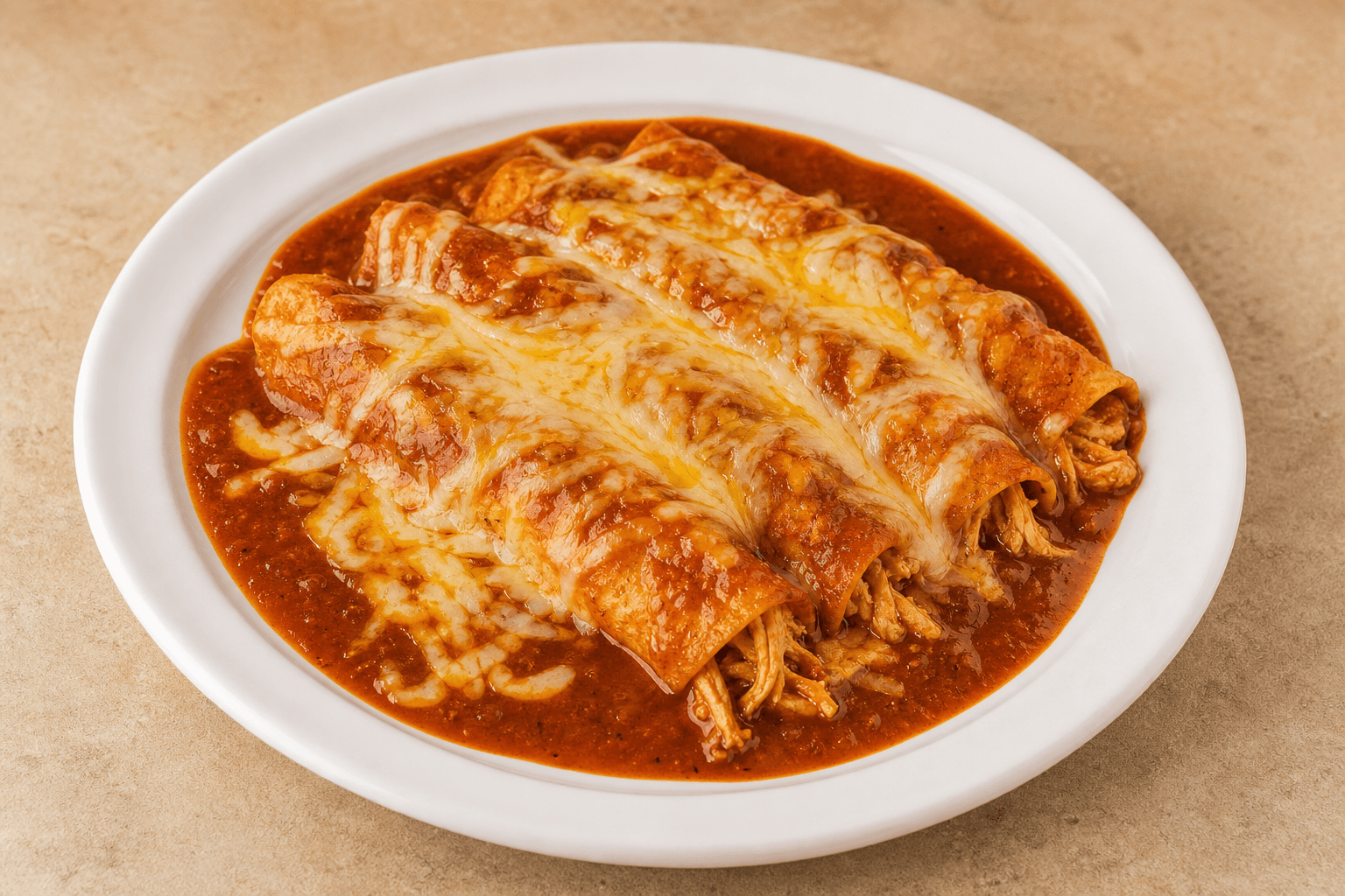 VDAMO भोजन छवि: Enchiladas rojas P01