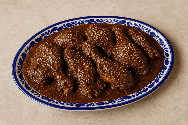 VDAMO Speisebild: Mole poblano menu-main p03