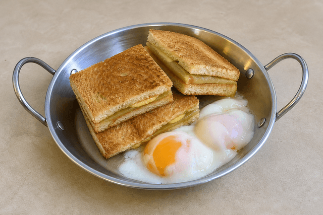 Photorealistic Roti bakar kaya menu-main p05 food image by VDAMO