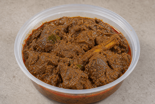 Photorealistic Malaysian beef rendang menu-main p07 food image by VDAMO