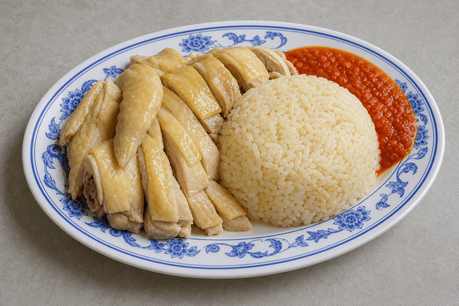 Imagem de comida VDAMO: Arroz de frango malaio 006 P03