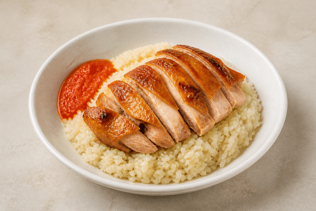 VDAMO भोजन छवि: Malaysian chicken rice style 006 menu-main p04