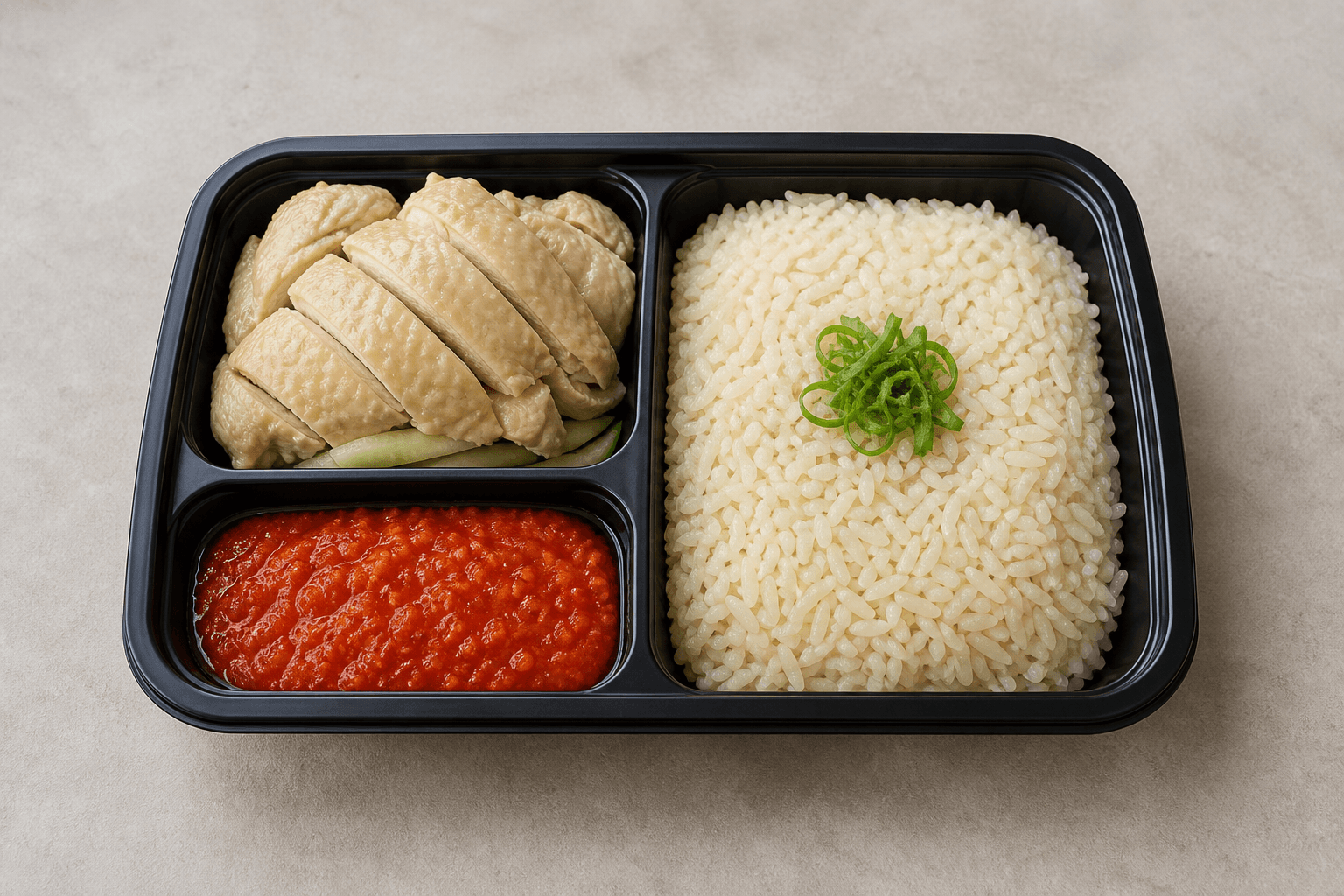Photorealistic Malaysian chicken rice style 006 P06 food image by VDAMO
