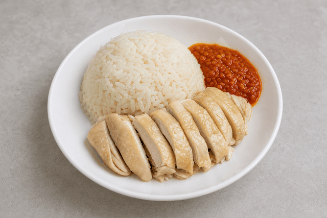 Immagine food VDAMO: Malaysian chicken rice style 030 menu-main p04