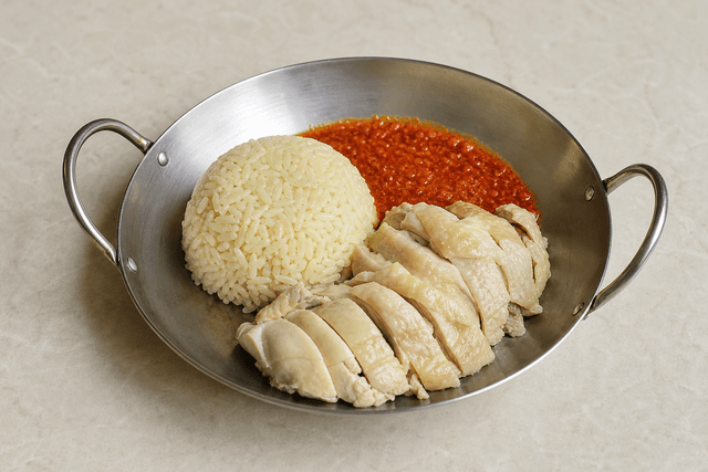 Immagine food VDAMO: Malaysian chicken rice style 030 menu-main p05