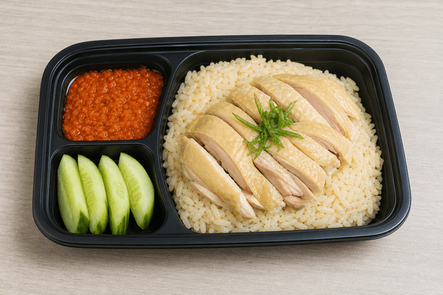 Immagine food VDAMO: Malaysian chicken rice style 030 menu-main p06