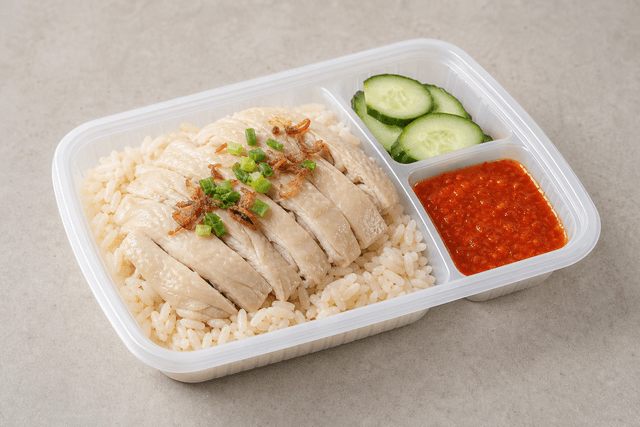 Image culinaire VDAMO : Malaysian chicken rice style 042 menu-main p08