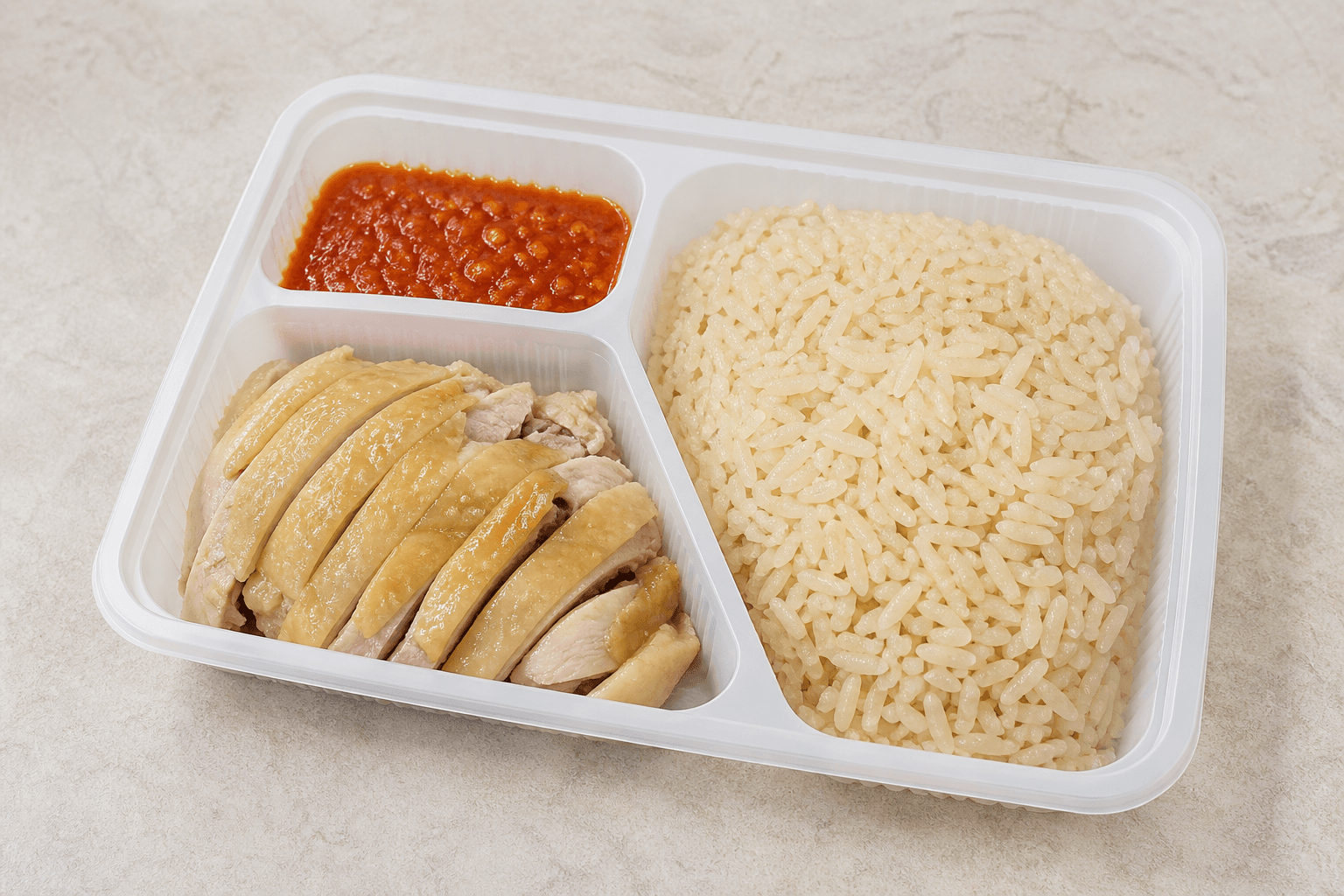 Photorealistic Malaysian chicken rice style 102 P08 food image by VDAMO