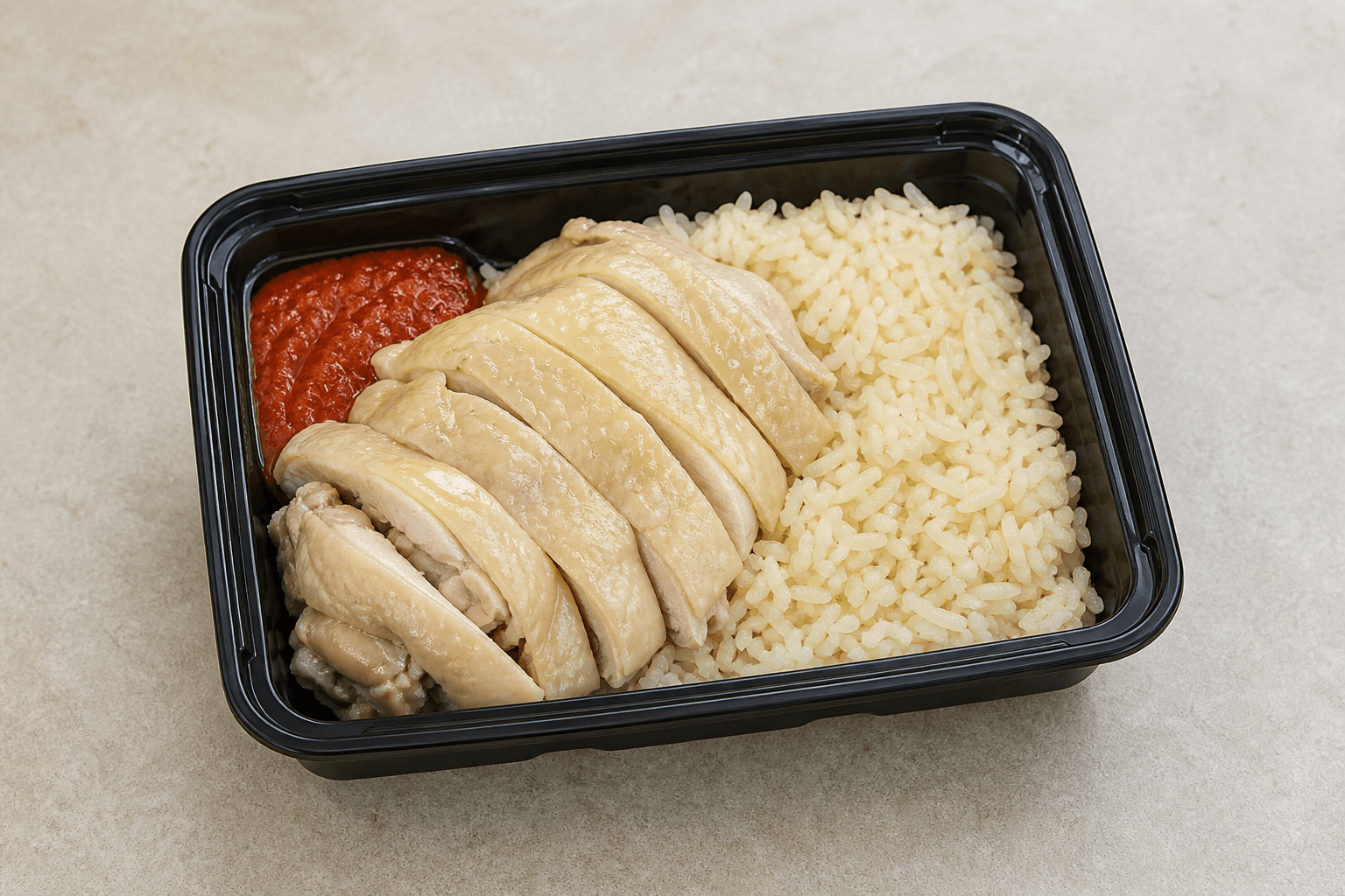 Photorealistic Malaysian chicken rice style 114 P06 food image by VDAMO