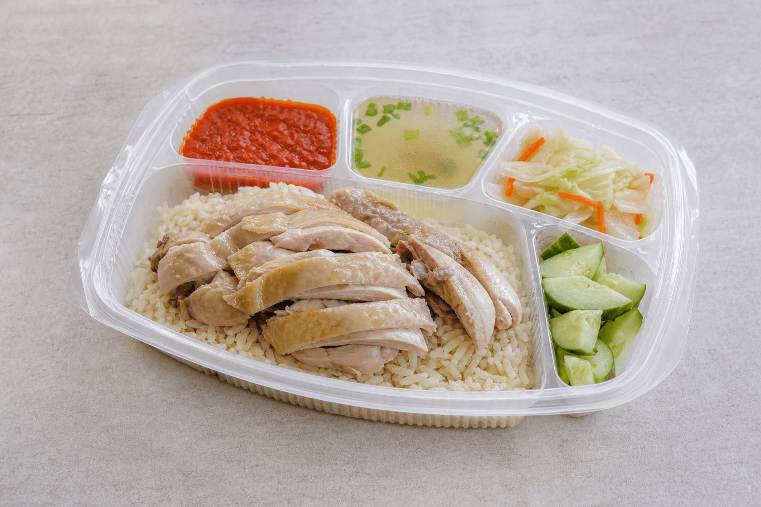 Photorealistic Malaysian chicken rice style 138 P07 food image by VDAMO