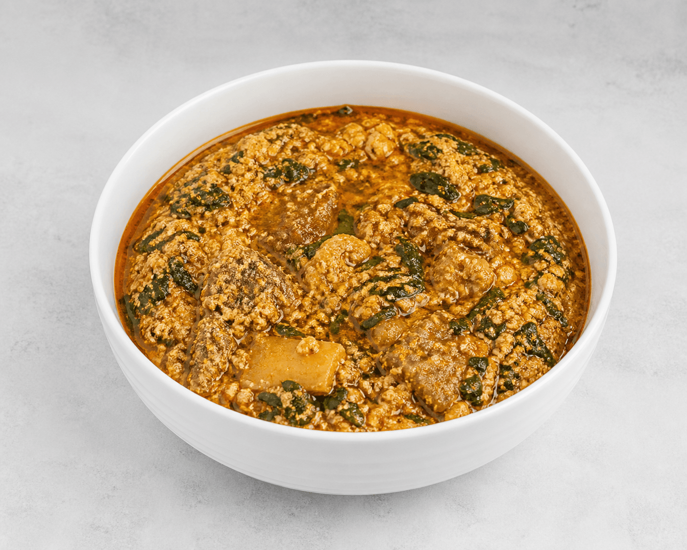 Photorealistic Egusi soup menu-main p06 food image by VDAMO