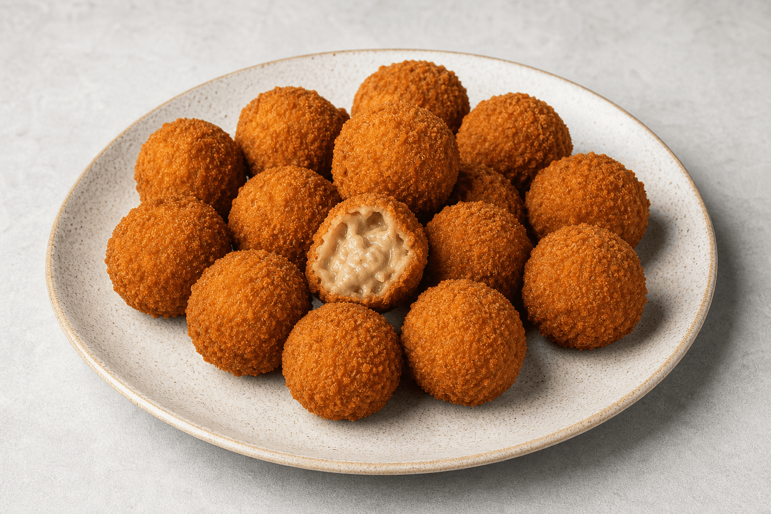Photorealistic Bitterballen menu-main p08 food image by VDAMO
