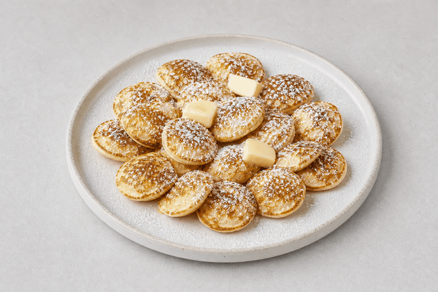 Photorealistic Poffertjes menu-main p02 food image by VDAMO