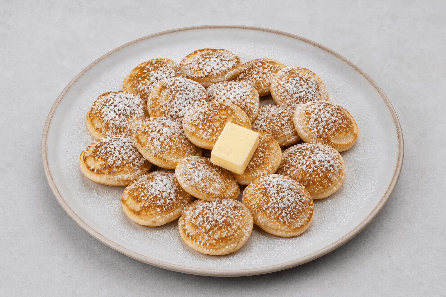 Photorealistic Poffertjes menu-main p04 food image by VDAMO