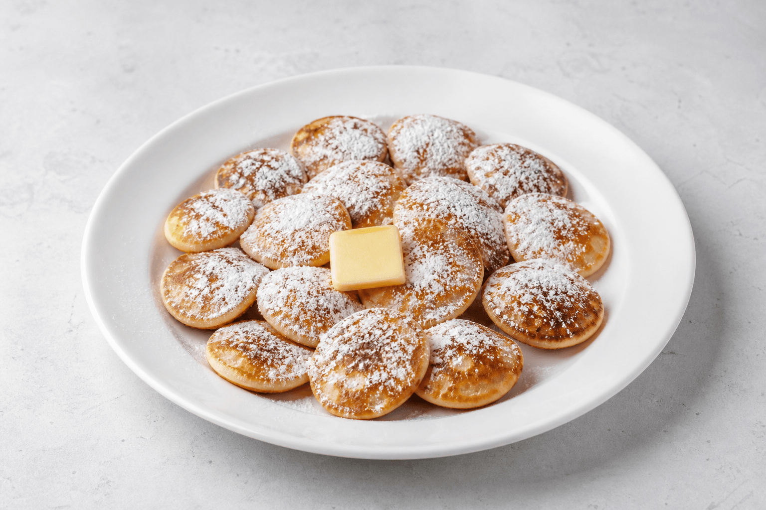 Photorealistic Poffertjes menu-main p09 food image by VDAMO