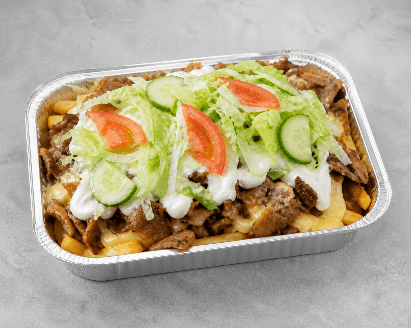 Photorealistic Kapsalon menu-main p04 food image by VDAMO