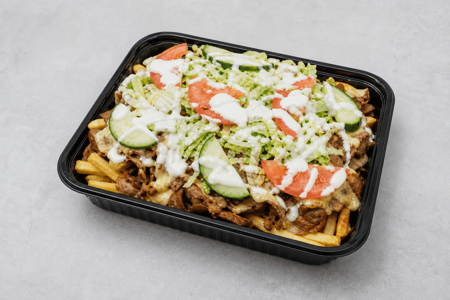 Photorealistic Kapsalon menu-main p09 food image by VDAMO
