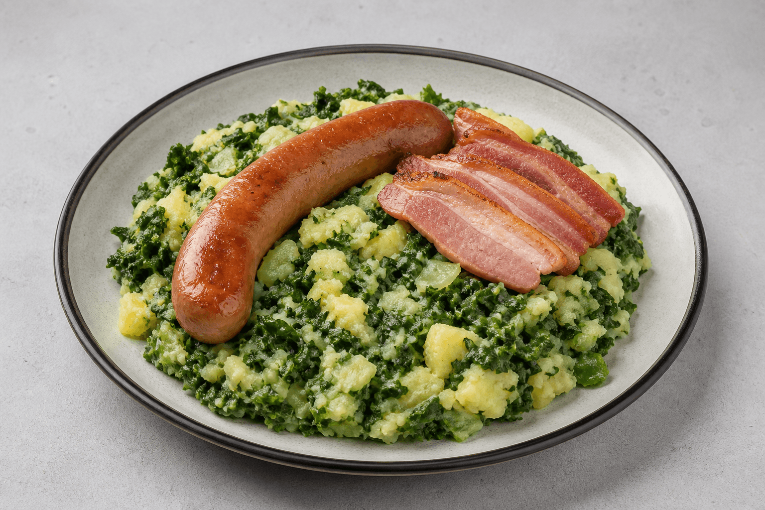 Photorealistic Stamppot menu-main p06 food image by VDAMO