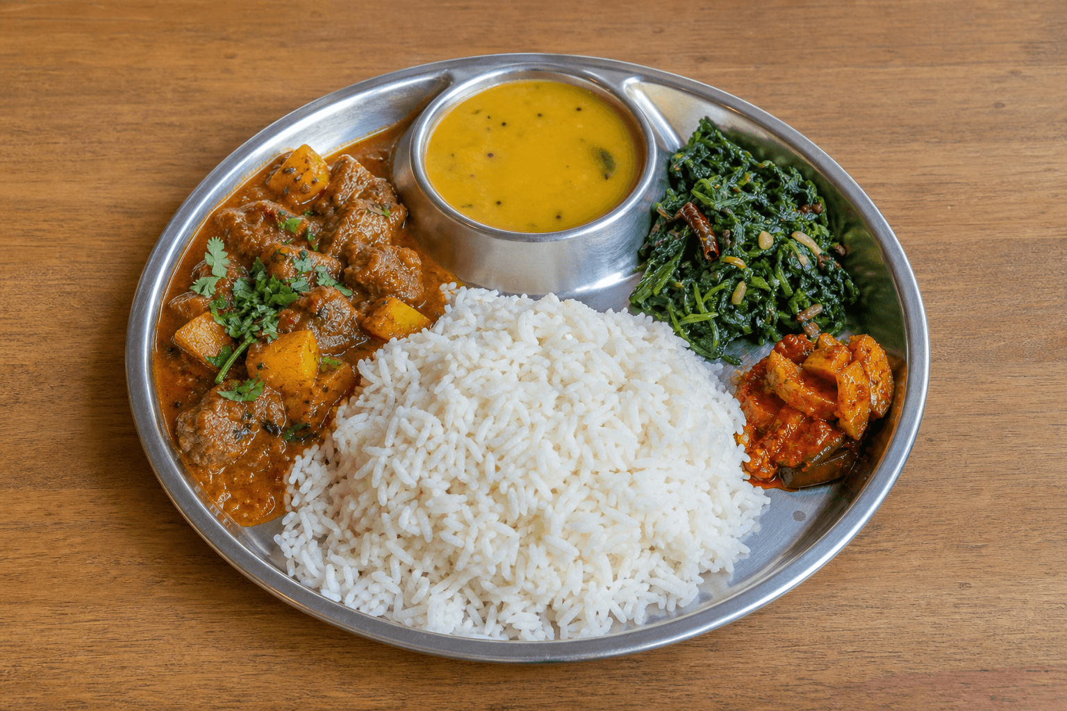 Photorealistic Thakali khana P09 food image by VDAMO