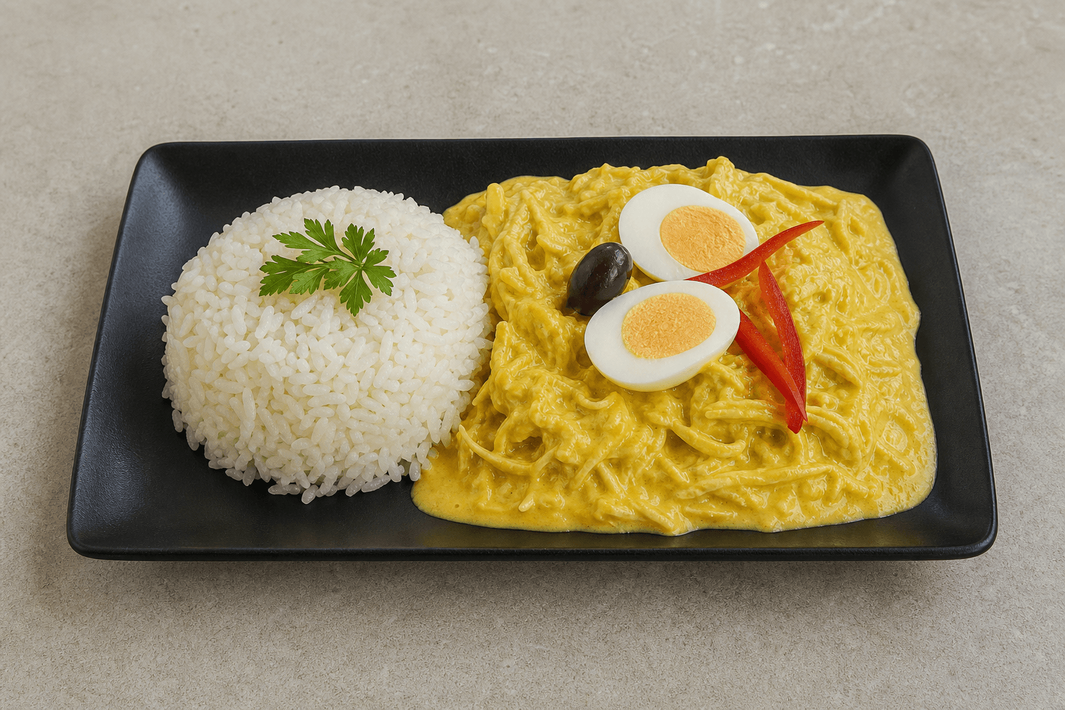 Photorealistic Aji de gallina menu-main p02 food image by VDAMO