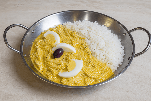 Photorealistic Aji de gallina menu-main p05 food image by VDAMO