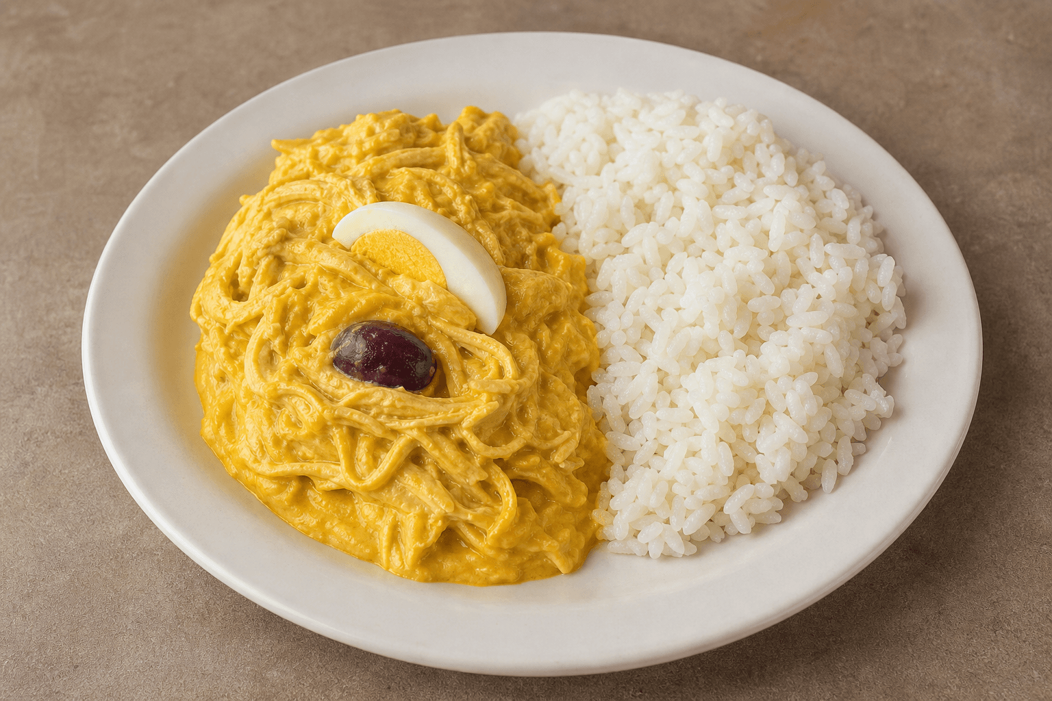 Photorealistic Aji de gallina menu-main p09 food image by VDAMO