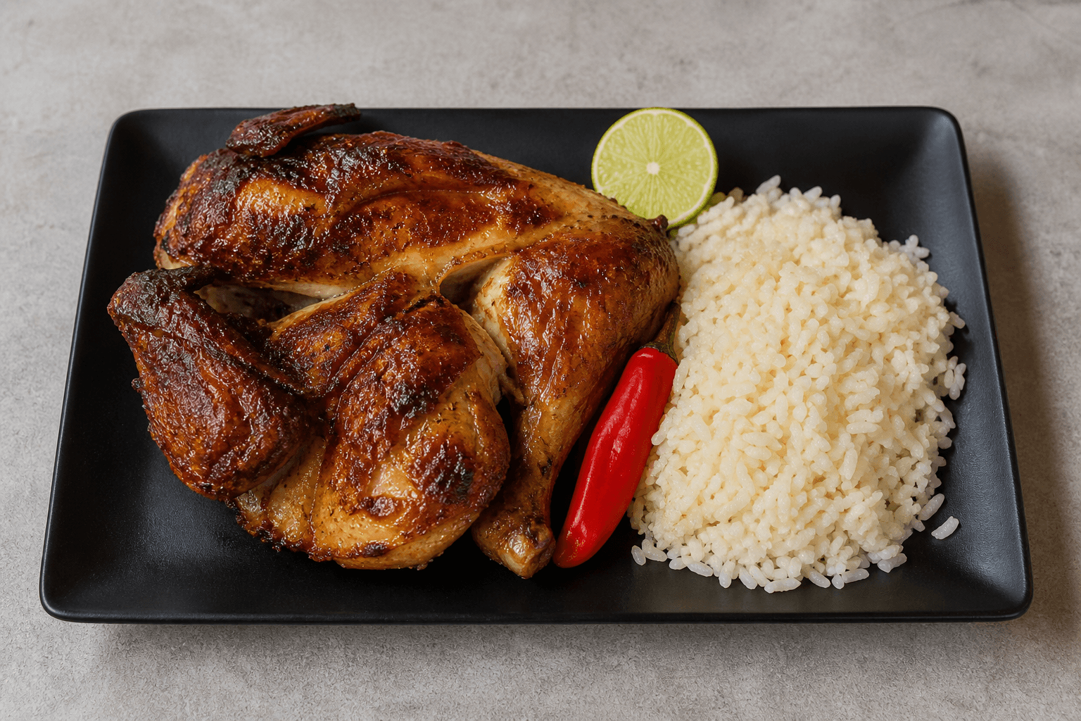 VDAMO food-afbeelding: Gegrilde kip in Latijnse stijl 069 P02