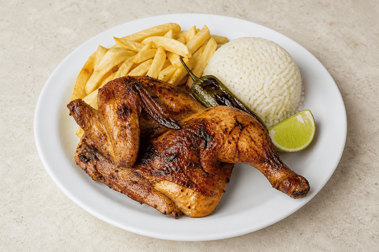 Imagen de comida VDAMO: Pollo a la parrilla estilo latino 093 P01