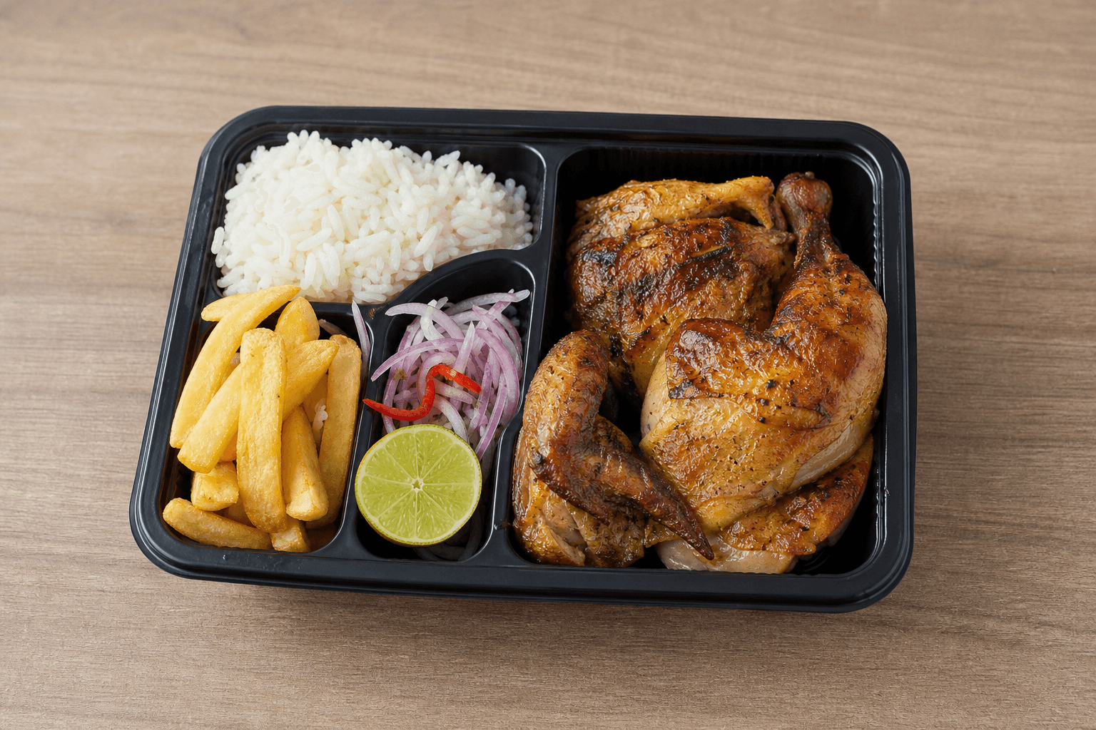 Photorealistic Latin grilled chicken style 117 P06 food image by VDAMO