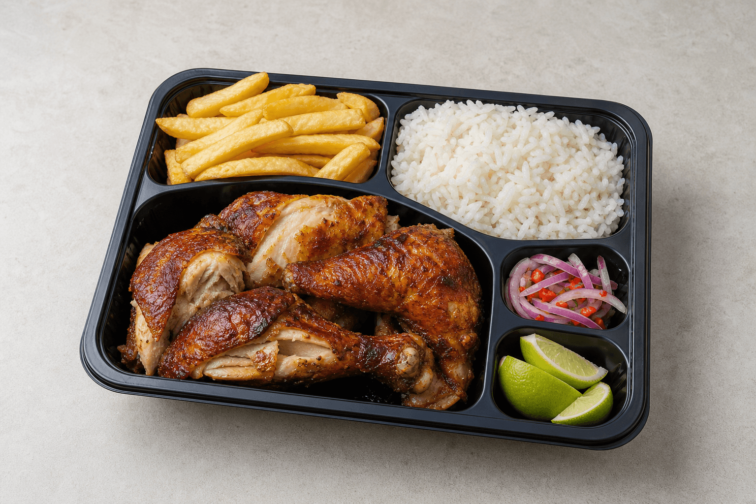 Photorealistic Latin grilled chicken style 141 P08 food image by VDAMO