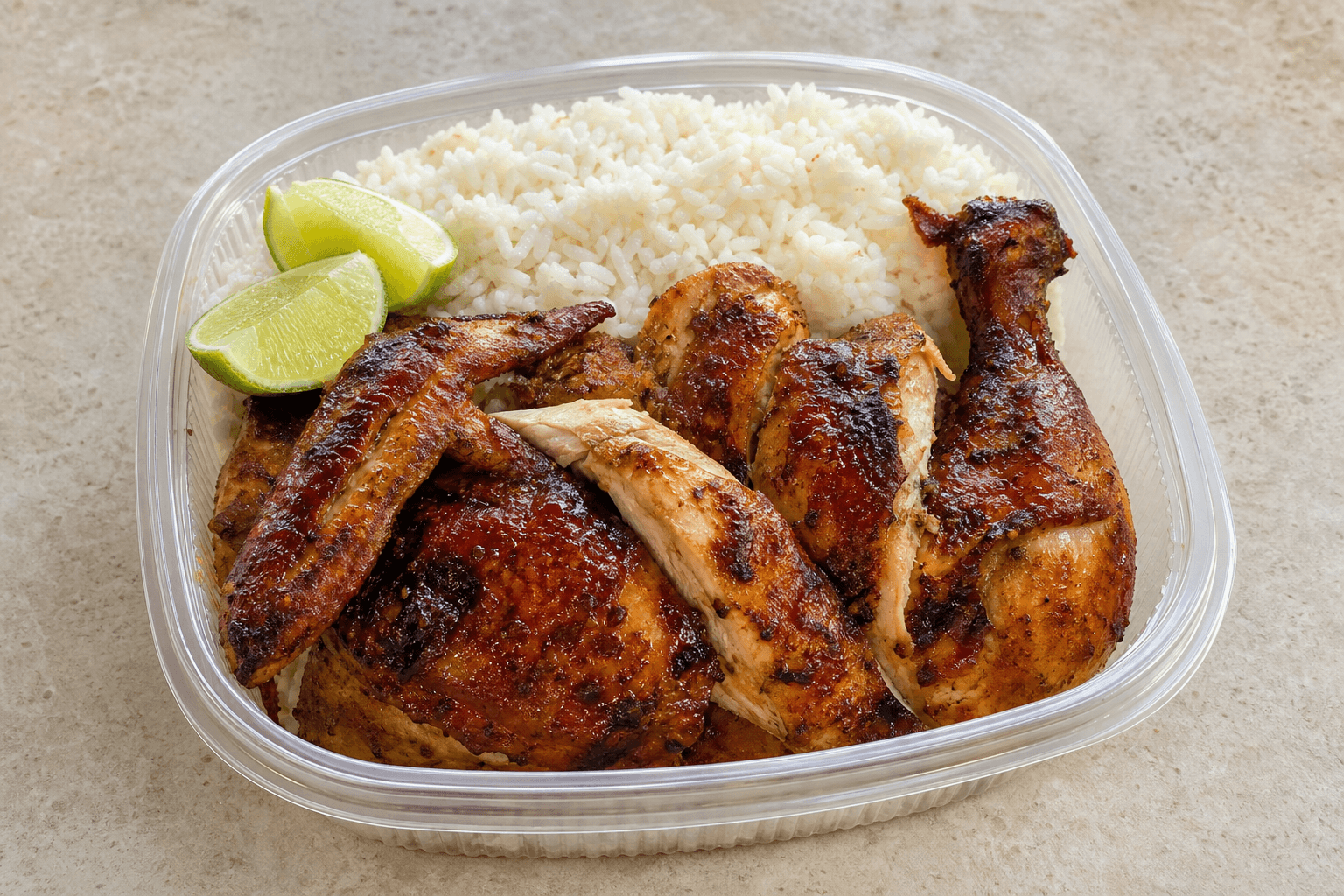 Photorealistic Latin grilled chicken style 177 P07 food image by VDAMO