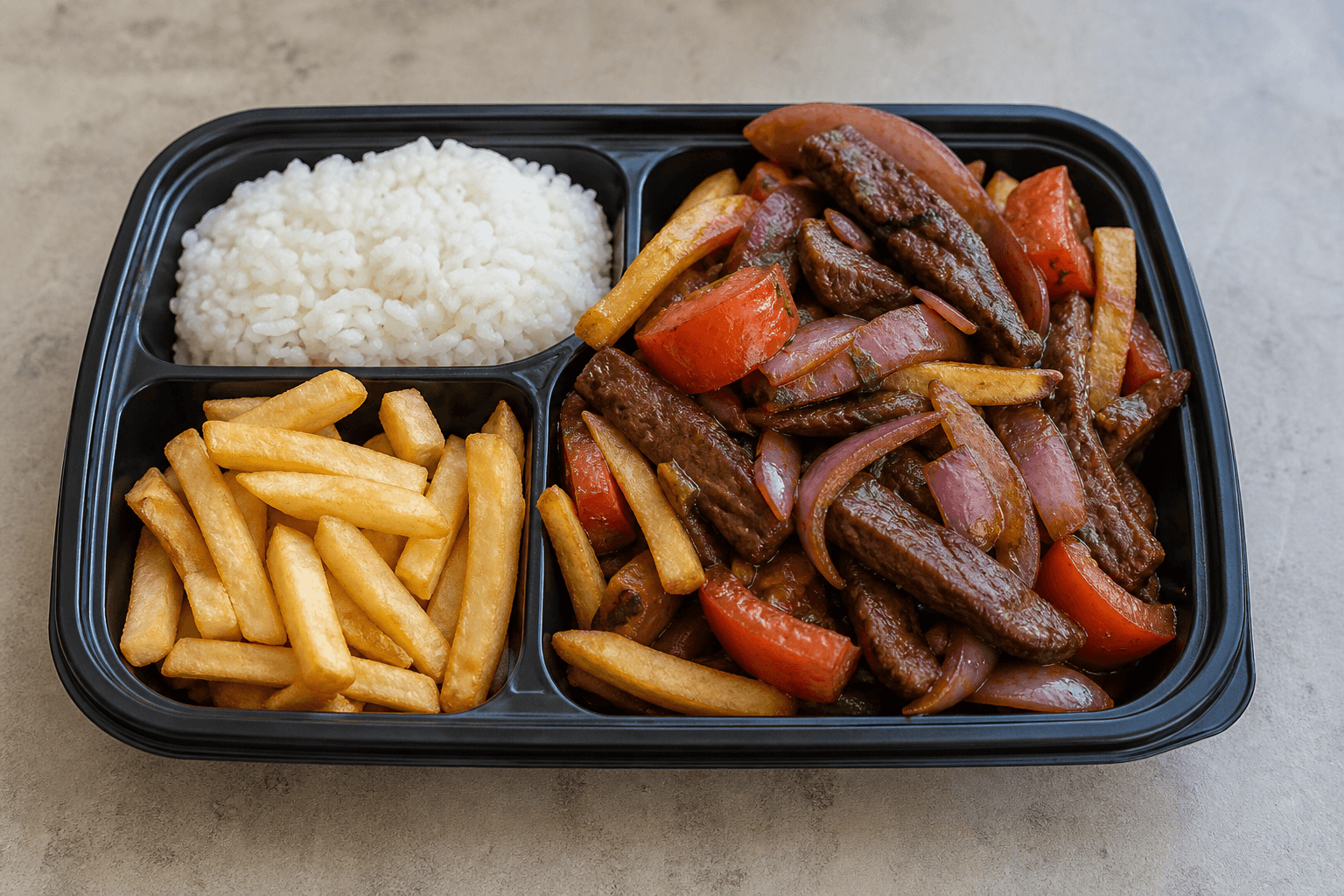 Photorealistic Lomo saltado menu-main p08 food image by VDAMO