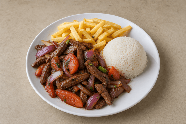 Photorealistic Lomo saltado menu-main p09 food image by VDAMO