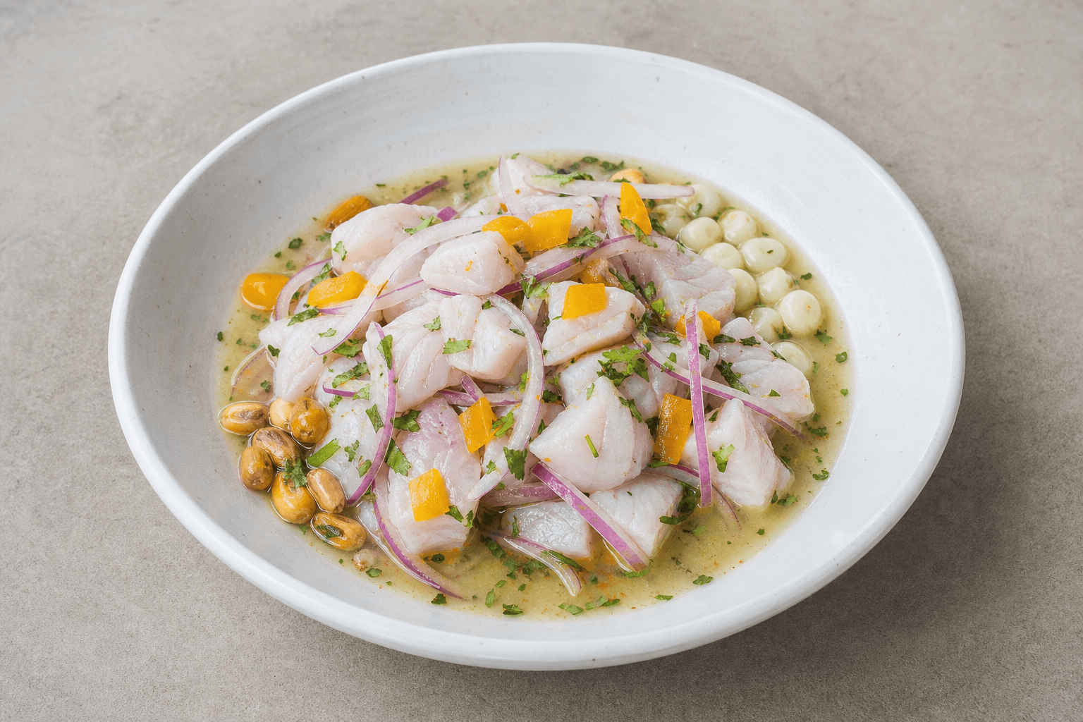 Photorealistic Ceviche menu-main p04 food image by VDAMO