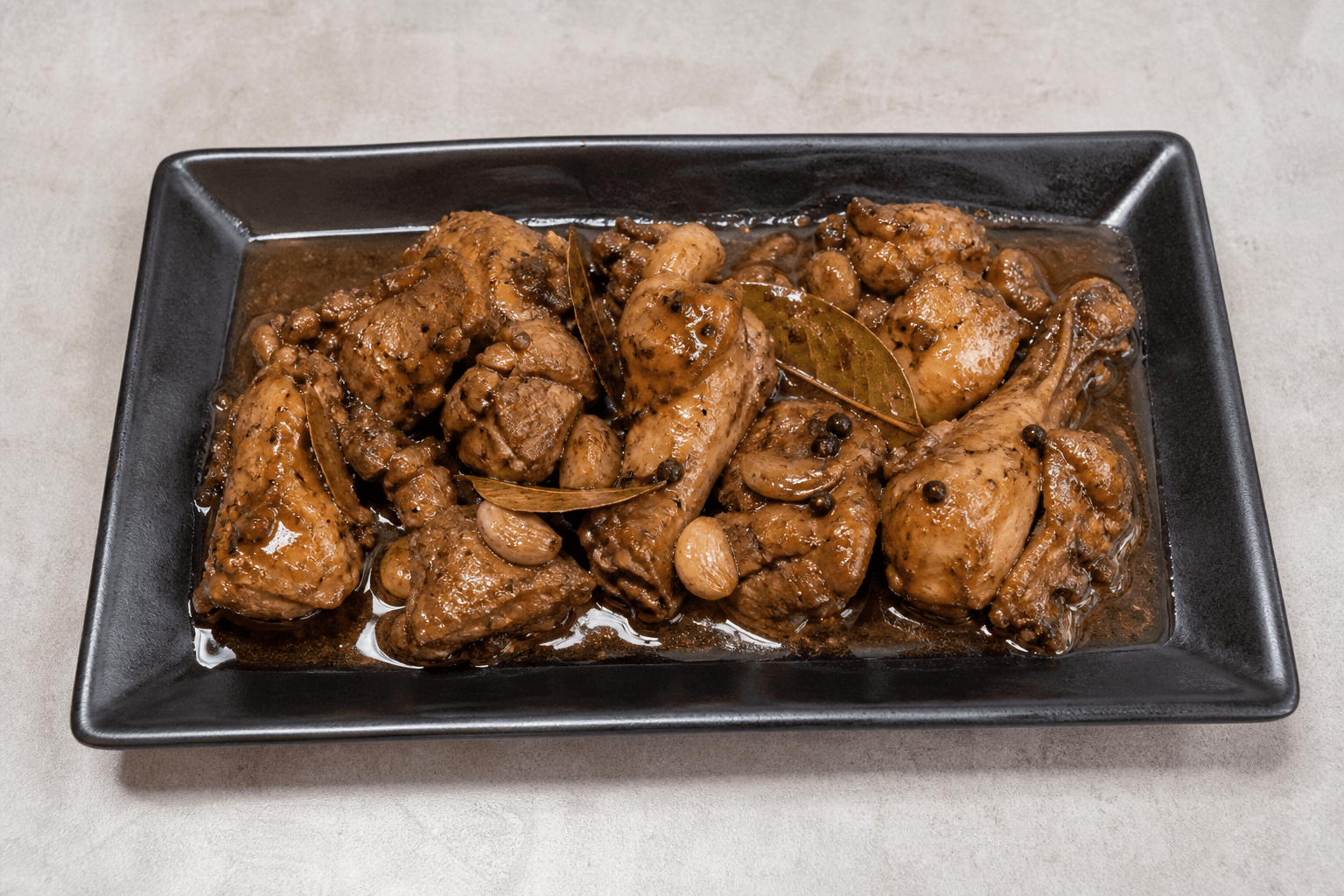 Photorealistic Chicken adobo P02 food image by VDAMO