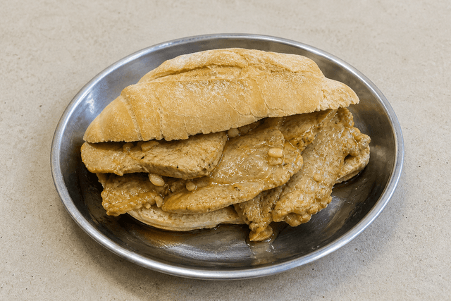 Photorealistic Bifana menu-main p05 food image by VDAMO