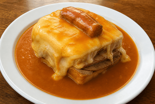 Photorealistic Francesinha menu-main food image by VDAMO