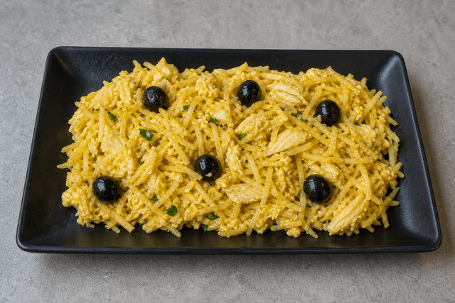 Photorealistic Bacalhau à Brás menu-main p02 food image by VDAMO