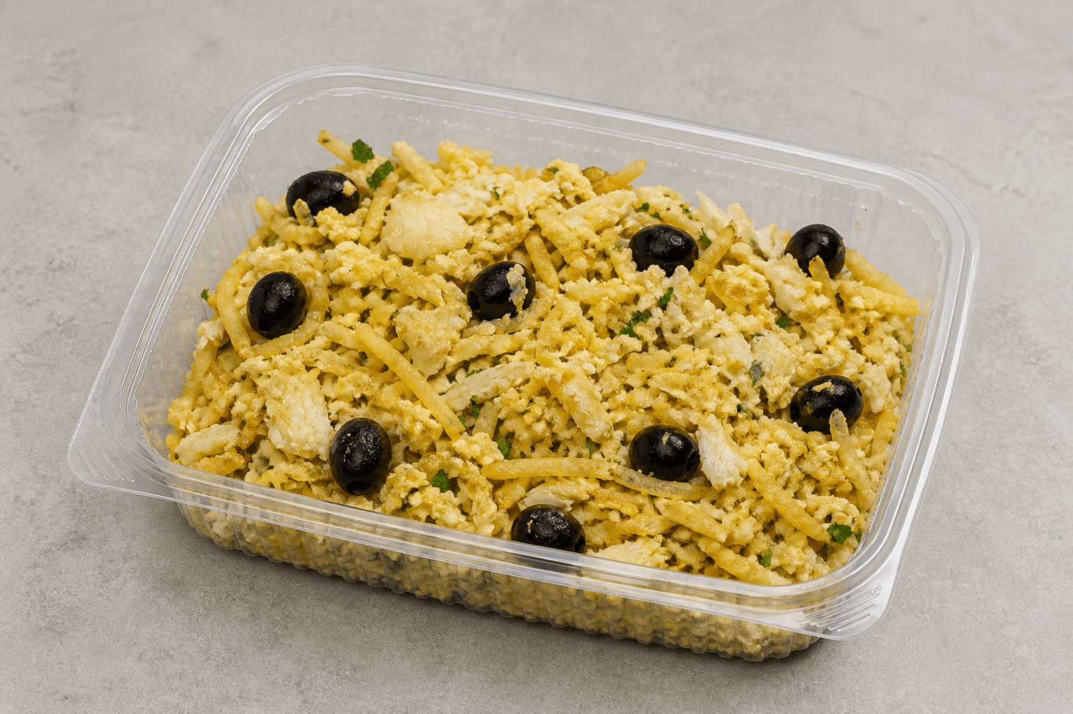 Photorealistic Bacalhau à Brás P07 food image by VDAMO
