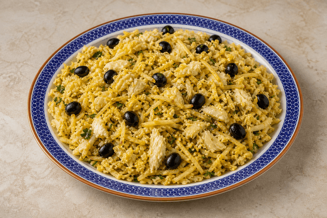 Photorealistic Bacalhau à Brás menu-main p10 food image by VDAMO