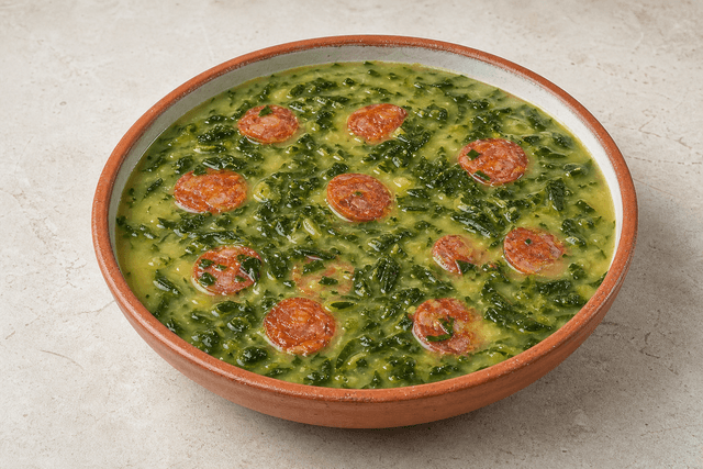 Photorealistic Caldo verde menu-main p10 food image by VDAMO