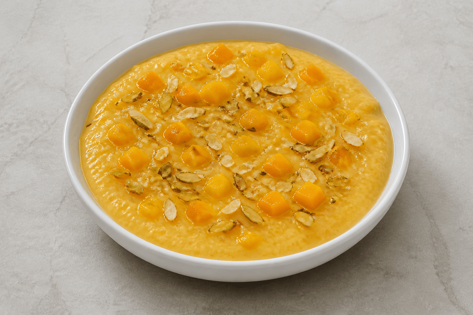 Photorealistic QA Mango pudding cup dessert menu-main p04 food image by VDAMO