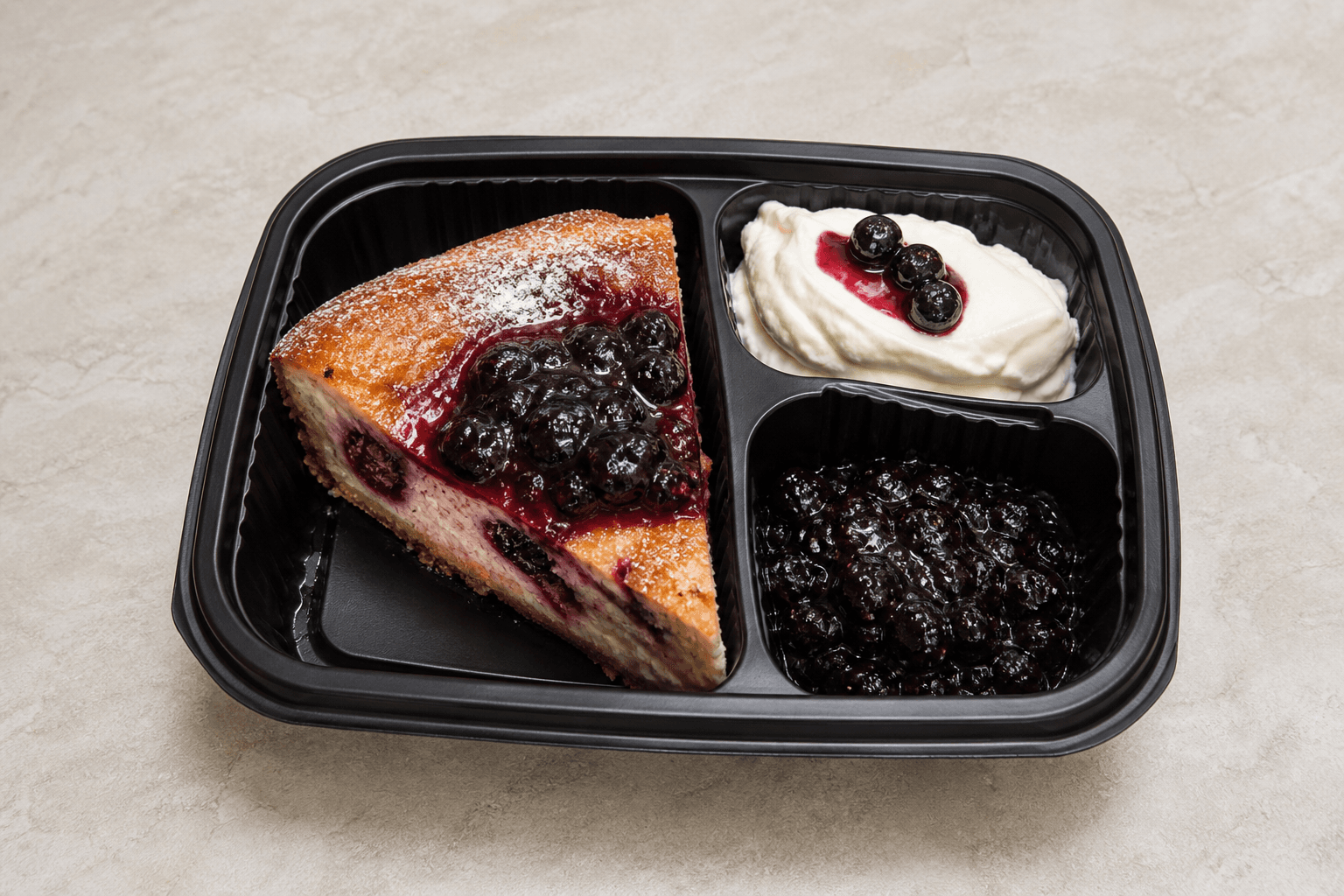 Photorealistic RO Fruit cheesecake slice dessert P08 food image by VDAMO