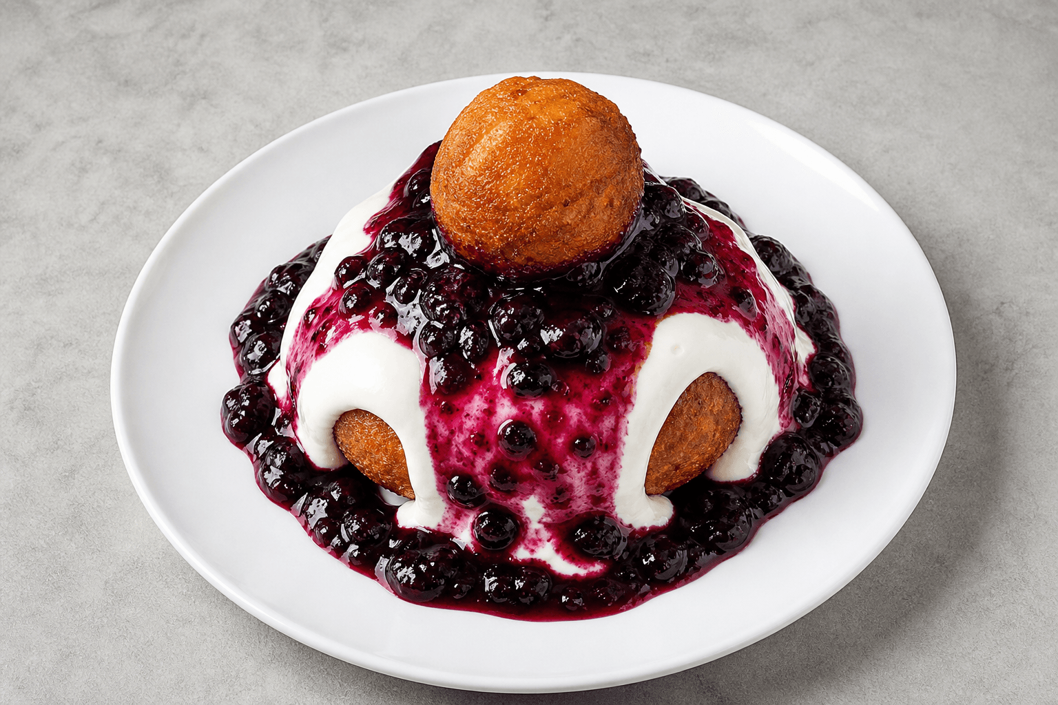 Photorealistic Papanasi P07 food image by VDAMO