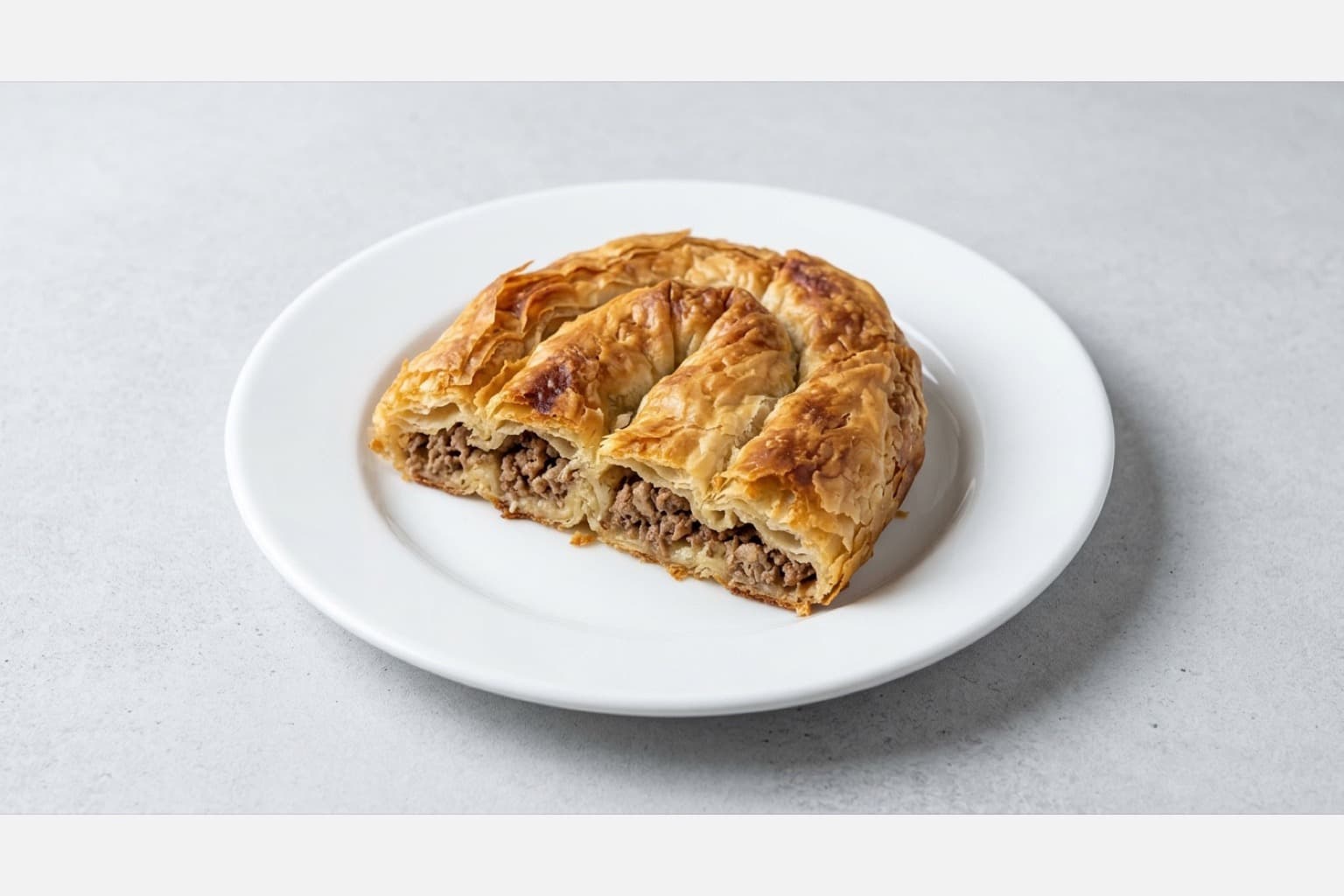 Photorealistic Meat burek menu-main p02 food image by VDAMO