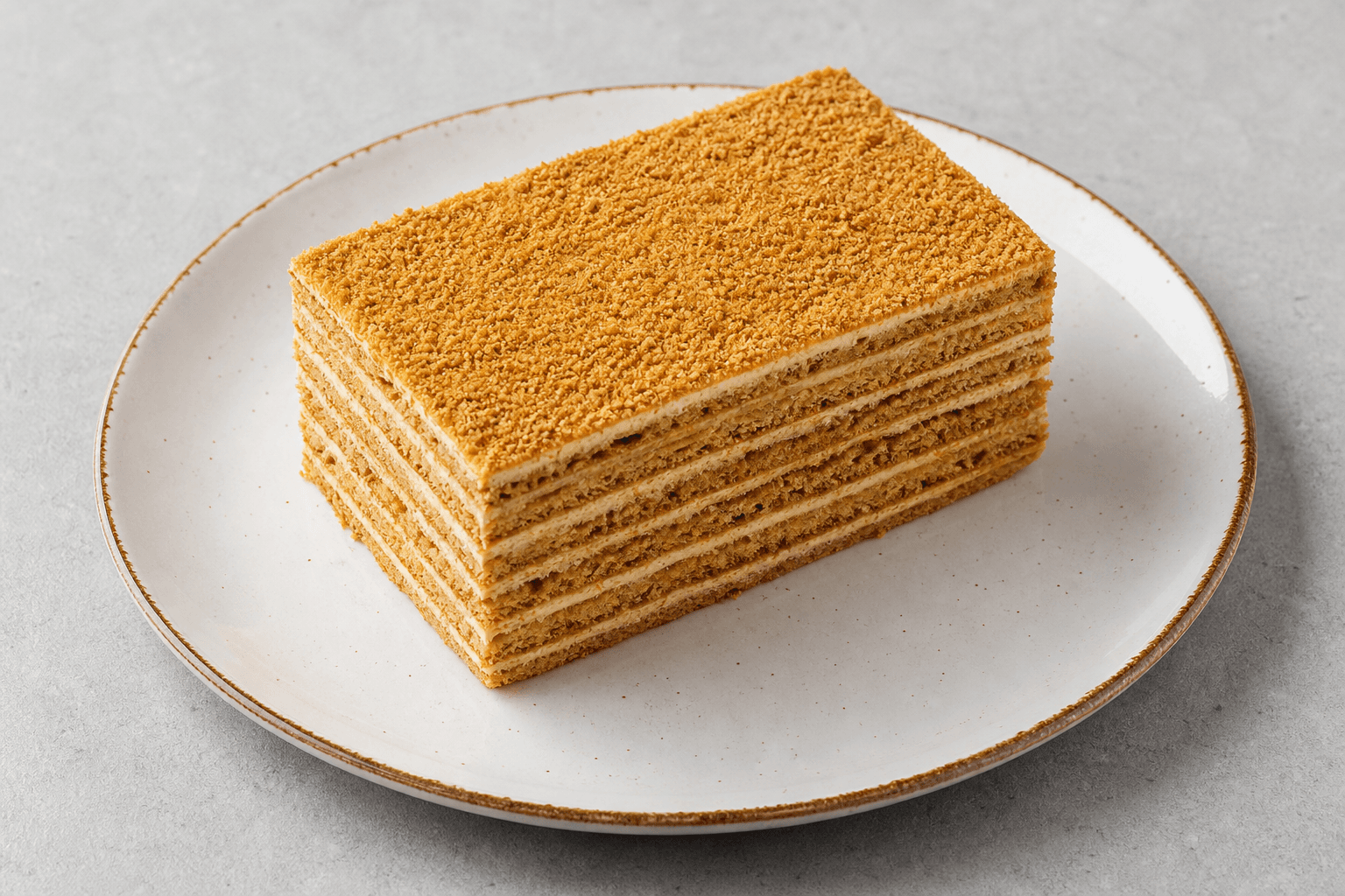 Photorealistic Medovik menu-main p05 food image by VDAMO