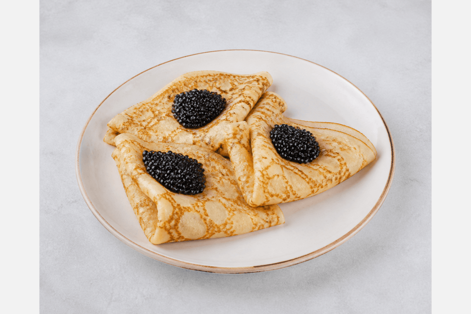VDAMO yemek gorseli: Blini with caviar P07