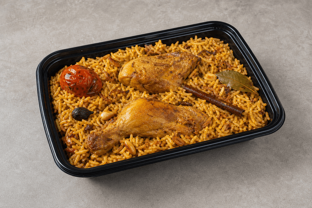 Photorealistic Chicken kabsa menu-main p06 food image by VDAMO
