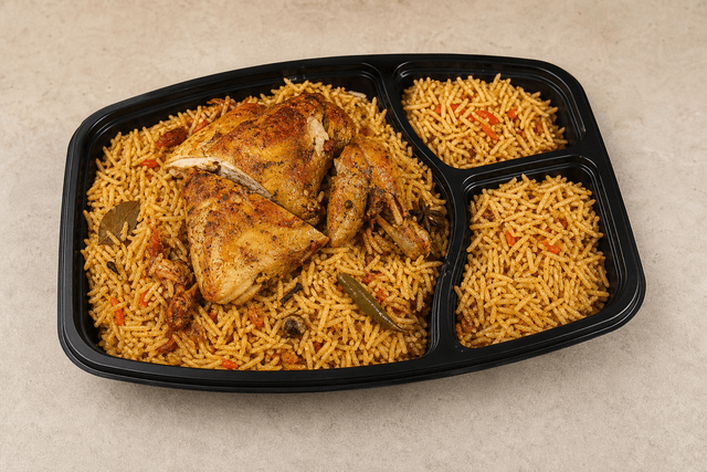 Photorealistic Chicken kabsa menu-main p08 food image by VDAMO